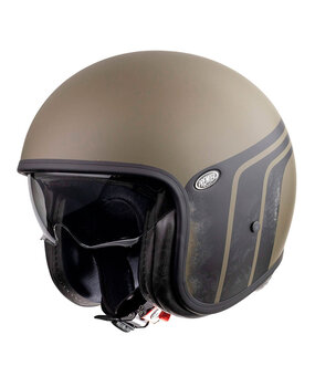 Premier Premier Vintage Evo BTR MIL Green BM  motorhelm Premier Premier Vintage Evo BTR MIL Green BM  motorhelm