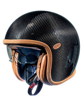 Premier Premier  Vintage Platinum ED. Carbon motorhelm Premier Premier  Vintage Platinum ED. Carbon motorhelm