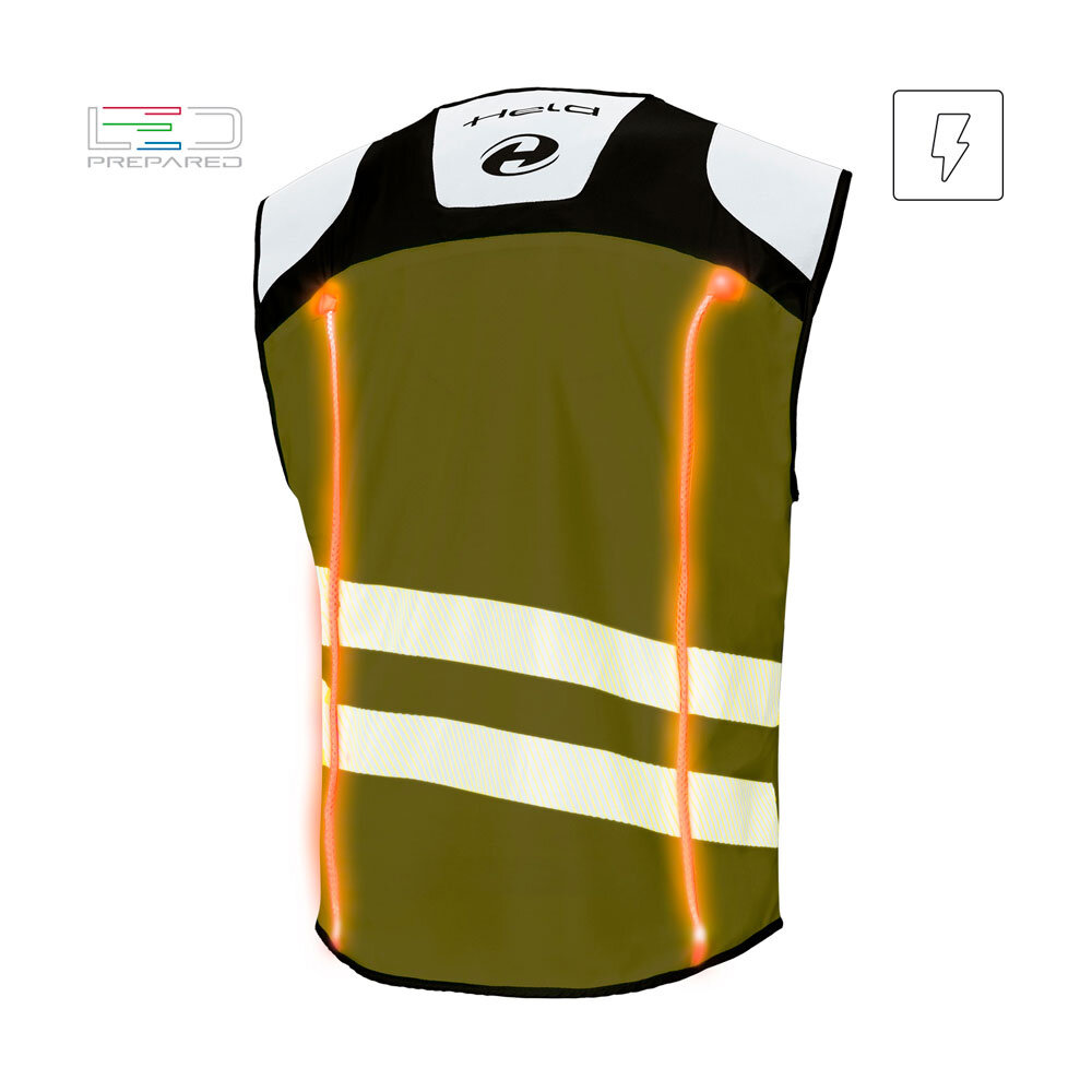 Held Held Flashlight LED reflectievest