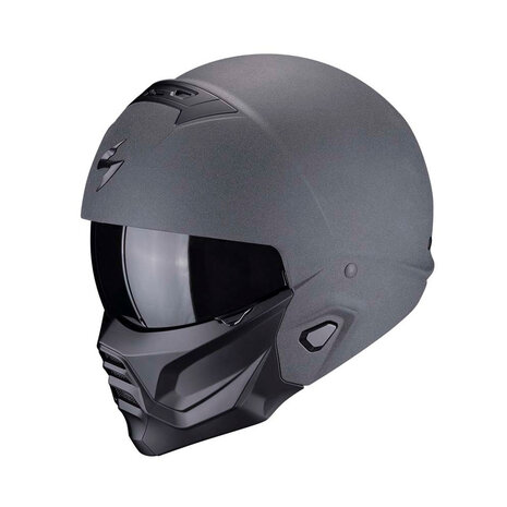 Scorpion Scorpion Exo Combat 2  Graphite motorhelm