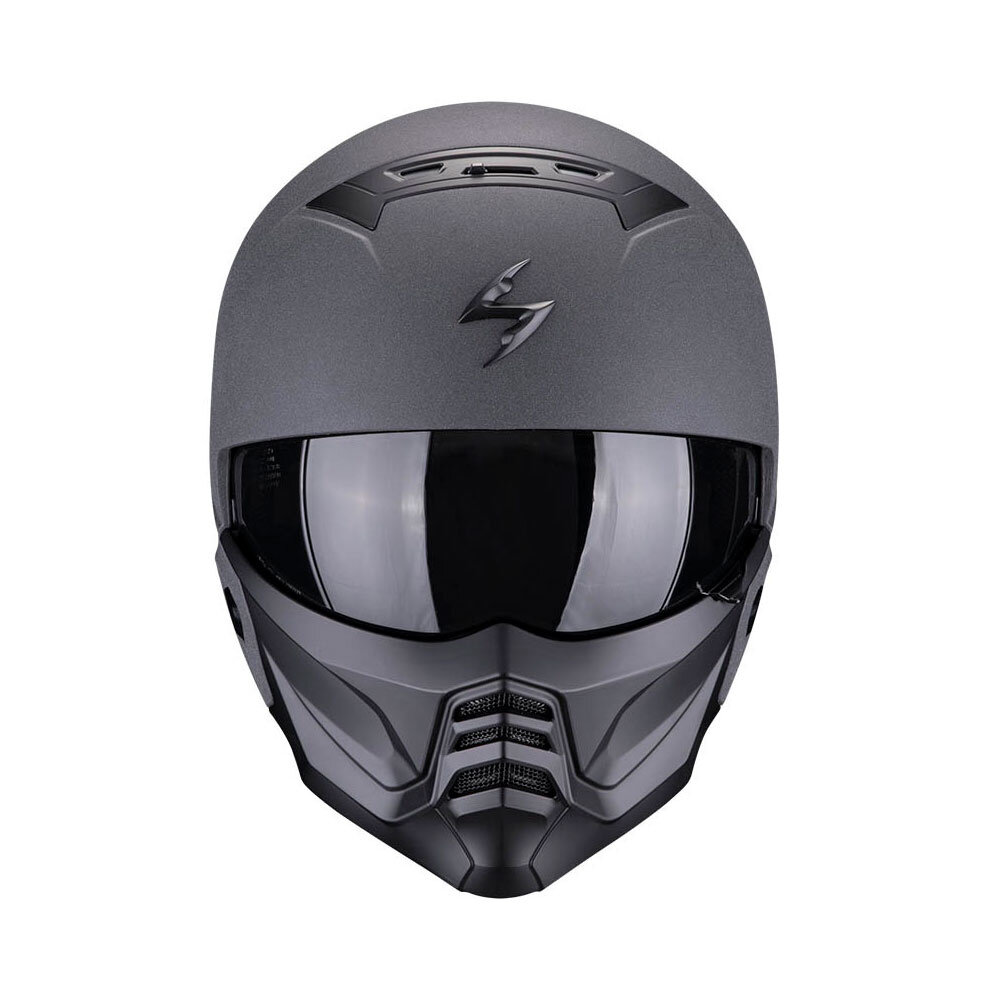 Scorpion Scorpion Exo Combat 2  Graphite motorhelm
