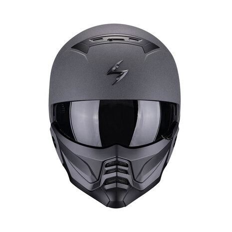Scorpion Scorpion Exo Combat 2  Graphite motorhelm