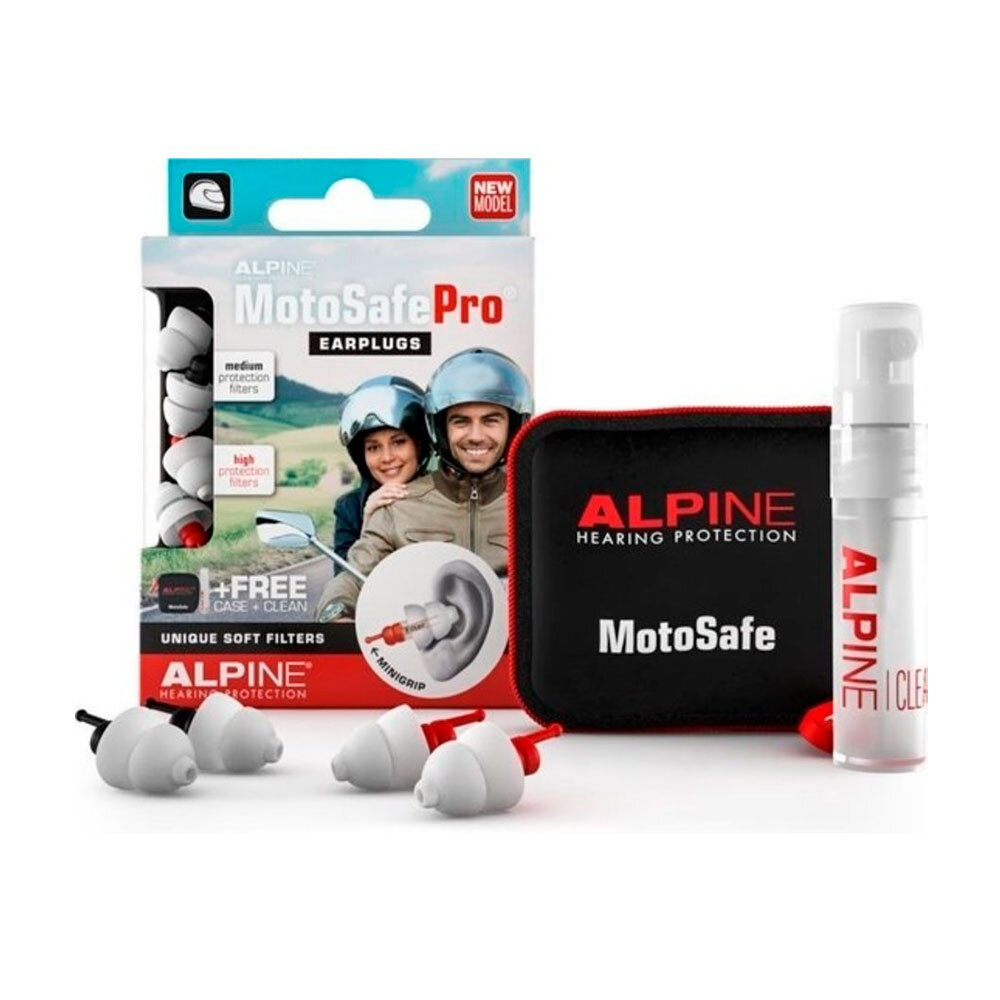 Alpine Alpine Motosafe Pro  motor oordoppen Alpine Alpine Motosafe Pro  motor oordoppen