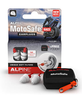 Alpine Alpine MotoSafe  RACE oordoppen Alpine Alpine MotoSafe  RACE oordoppen