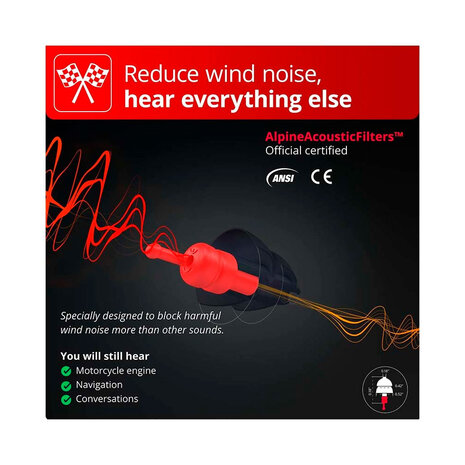 Alpine Alpine  MotoSafe  MotoGP  oordoppen Alpine Alpine  MotoSafe  MotoGP  oordoppen