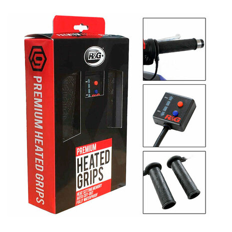 R&G R&G Heated Grips Premium handvatverwarming R&G R&G Heated Grips Premium handvatverwarming