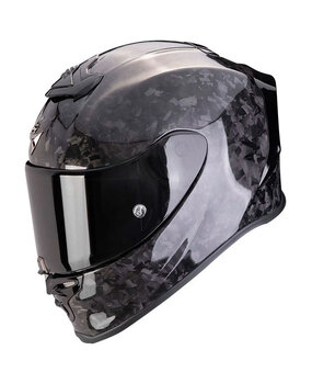 Scorpion Scorpion  Exo-R1 Evo Carbon Air Onyx motorhelm Scorpion Scorpion  Exo-R1 Evo Carbon Air Onyx motorhelm