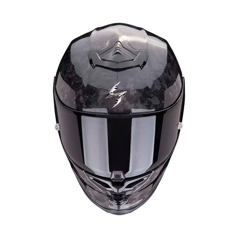 Scorpion Scorpion  Exo-R1 Evo Carbon Air Onyx motorhelm Scorpion Scorpion  Exo-R1 Evo Carbon Air Onyx motorhelm