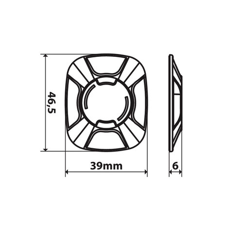 Optiline Optiline Duolock Universele Adapter