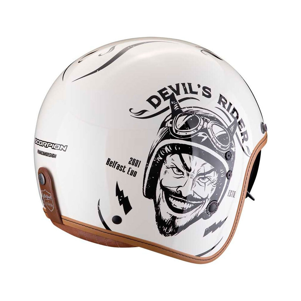 Scorpion Scorpion Belfast Evo Romeo motorhelm Scorpion Scorpion Belfast Evo Romeo motorhelm