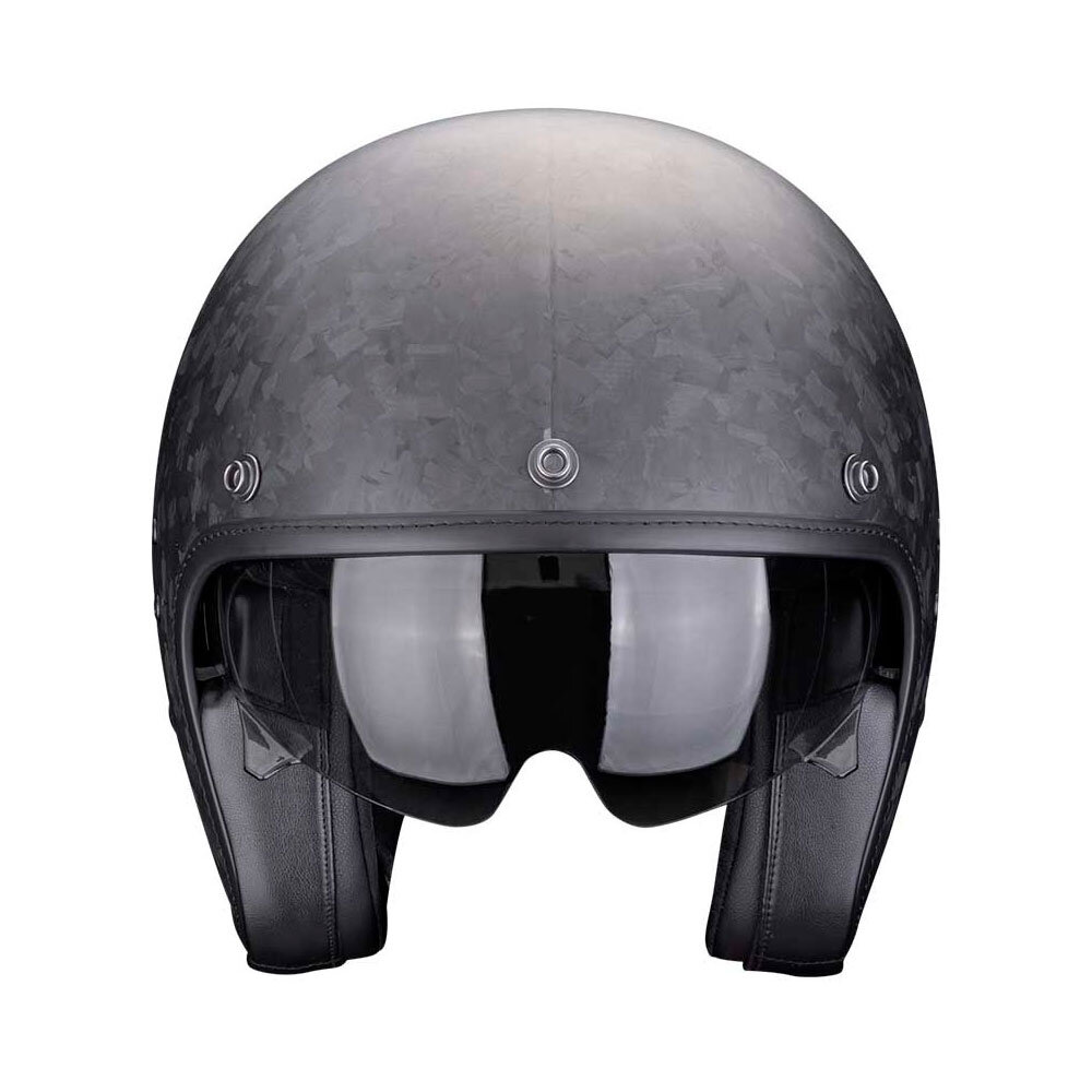 Scorpion Scorpion Belfast Evo Carbon Onyx motorhelm Scorpion Scorpion Belfast Evo Carbon Onyx motorhelm