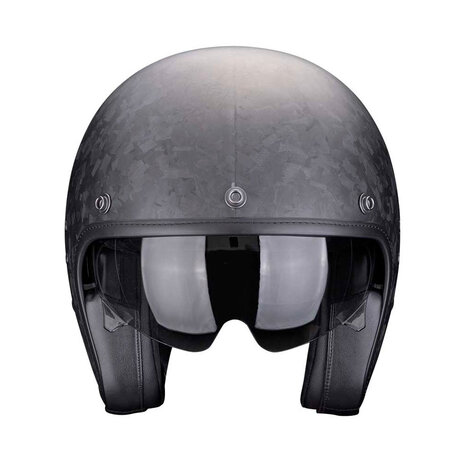 Scorpion Scorpion Belfast Evo Carbon Onyx motorhelm Scorpion Scorpion Belfast Evo Carbon Onyx motorhelm
