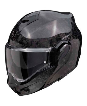 Scorpion Scorpion Exo-Tech Evo Carbon Onyx motorhelm Scorpion Scorpion Exo-Tech Evo Carbon Onyx motorhelm