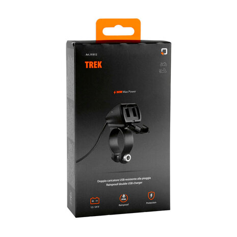 Optiline Optiline Trek IP66 Regenbestendige Usb-Oplader Motor/ Scooter 30w 12/24V Optiline Optiline Trek IP66 Regenbestendige Usb-Oplader Motor/ Scooter 30w 12/24V