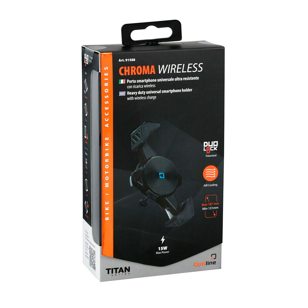 Optiline Opti-Case Titan Chroma Wireless telefoonhouder Optiline Opti-Case Titan Chroma Wireless telefoonhouder