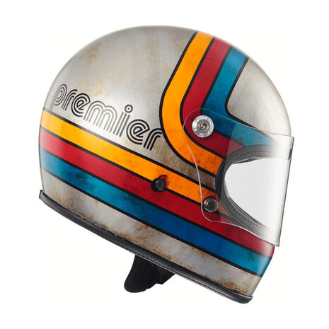 Premier Premier Trophy Platinum Edition EX 77 BM motorhelm SALE Premier Premier Trophy Platinum Edition EX 77 BM motorhelm SALE