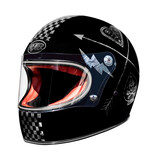 Premier Premier Trophy NX Silver Chromed motorhelm SALE Premier Premier Trophy NX Silver Chromed motorhelm SALE