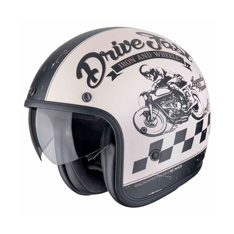 Scorpion Scorpion Belfast Evo Drive Fast motorhelm