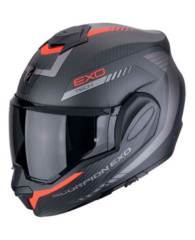 Scorpion Scorpion Exo-Tech Evo Carbon Cosy motorhelm Scorpion Scorpion Exo-Tech Evo Carbon Cosy motorhelm