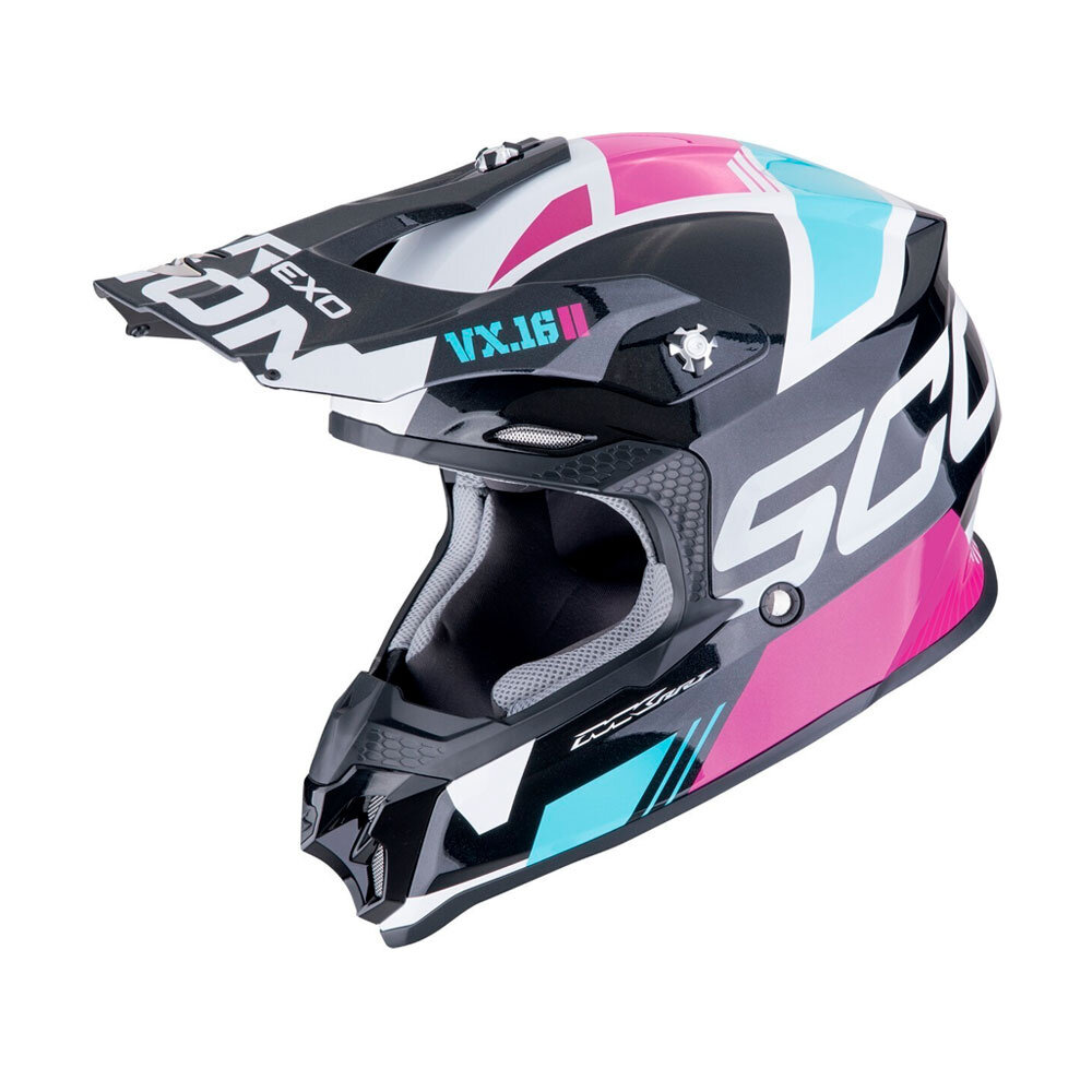 Scorpion Scorpion VX-16 Evo Air Analog motorhelm Scorpion Scorpion VX-16 Evo Air Analog motorhelm