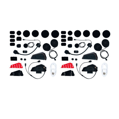 Scorpion Scorpion Exo-Com Link 1 Duo Pack communicatiesysteem Scorpion Scorpion Exo-Com Link 1 Duo Pack communicatiesysteem