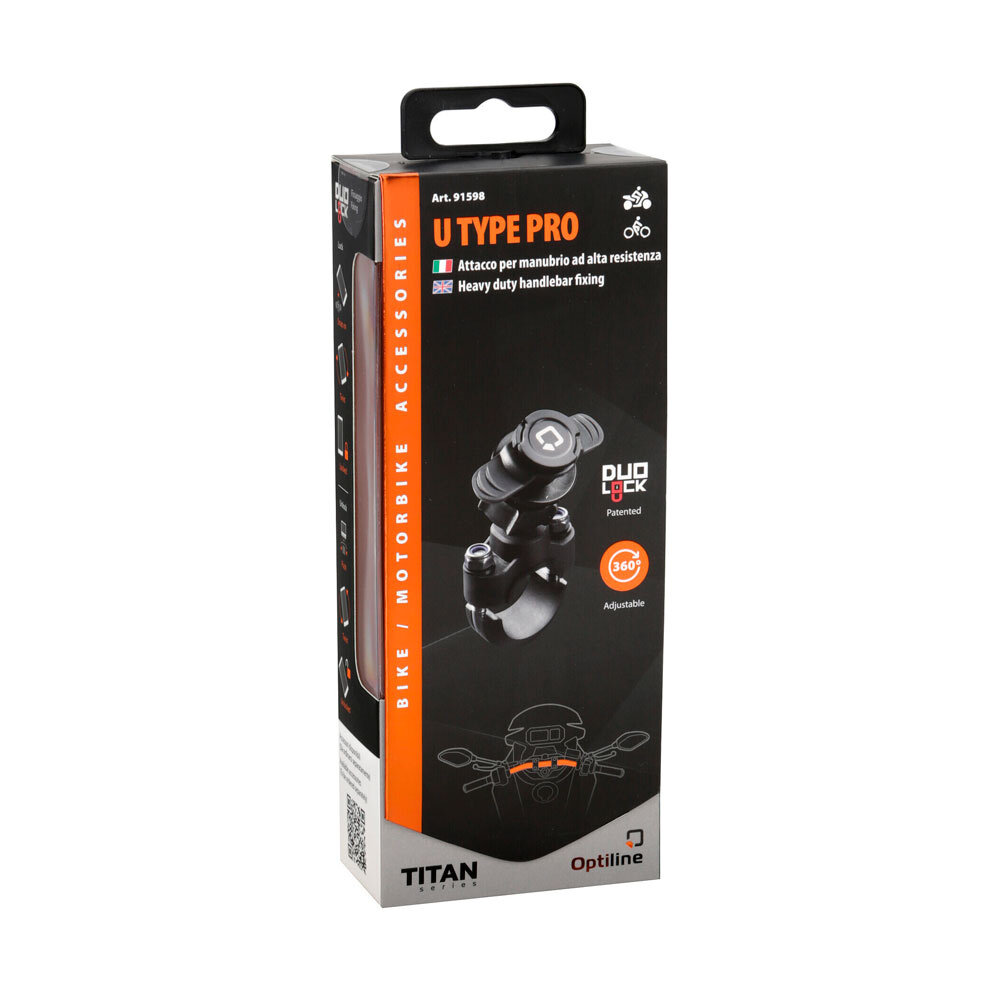 Optiline Optiline Titan U-Type Pro HD  handlebar mount