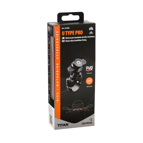 Optiline Optiline Titan U-Type Pro HD  handlebar mount
