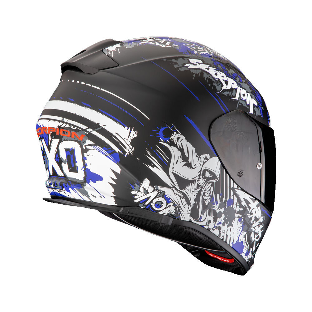 Scorpion Scorpion 491 Spector motorhelm Scorpion Scorpion 491 Spector motorhelm