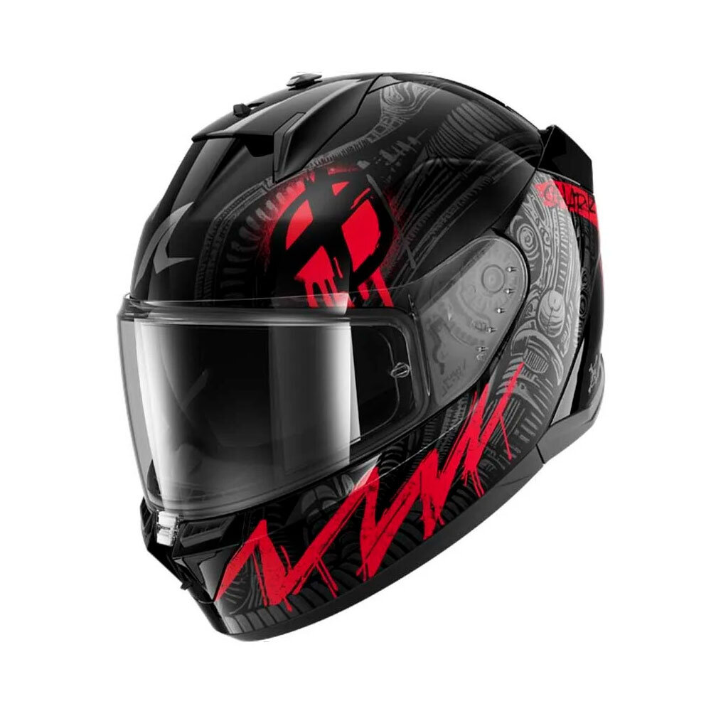 Shark Shark D-Skwal 3 Shiever motorhelm Shark Shark D-Skwal 3 Shiever motorhelm