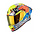 "Color: geel-blauw","Size: M"