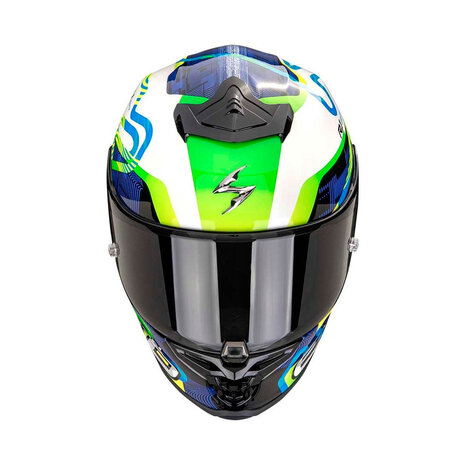 Scorpion Scorpion Exo-R1 Evo 2 Cornering motorhelm Scorpion Scorpion Exo-R1 Evo 2 Cornering motorhelm