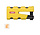 ABUS  Sledg 77 Grib Yellow  schijfremslot
