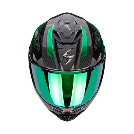 Scorpion Scorpion Exo-1500 Carbon Air Platted motorhelm Scorpion Scorpion Exo-1500 Carbon Air Platted motorhelm