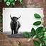 Sweet Living Outdoor Poster Highlander Schwarz und Weiß