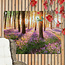 Sweet Living Outdoor Poster Blumen im Wald