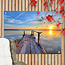 Sweet Living Outdoor Poster Sonnenuntergang See