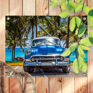 Sweet Living Outdoor Poster Kubanisches Taxi