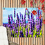 Sweet Living Outdoor Poster Lavendel