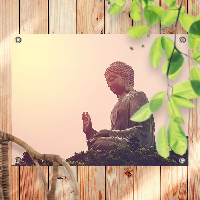 Sweet Living Outdoor Poster Tian Tan Buddha