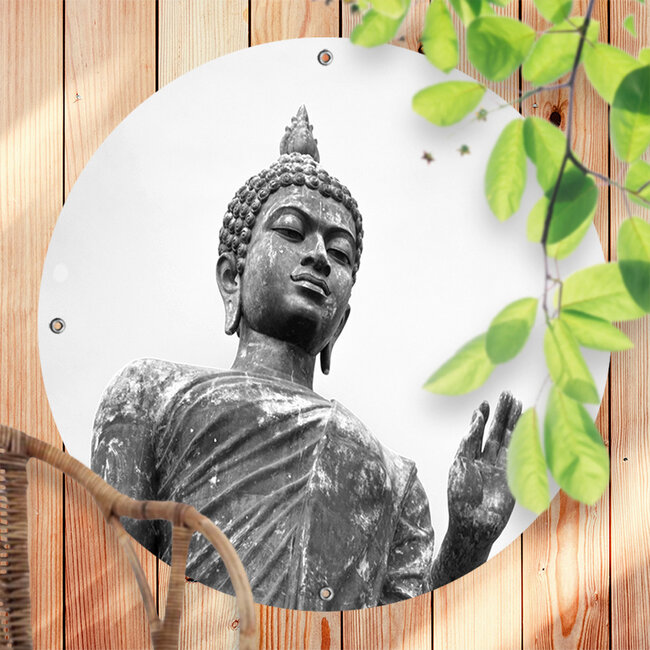 Sweet Living Rundes Outdoor Poster Buddha