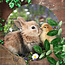 Sweet Living Rundes Outdoor Poster Kaninchen und Küken