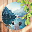 Sweet Living Rundes Outdoor Poster Pragser Wildsee