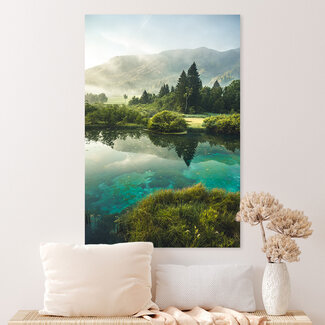 Sweet Living Leinwand Bild Buntes Naturschutzgebiet