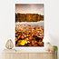 Sweet Living Glas Bild Herbstsee