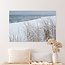 Sweet Living Leinwand Bild Verschneiter Strand