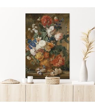 Sweet Living Leinwand Bild Tulpen und Rosen