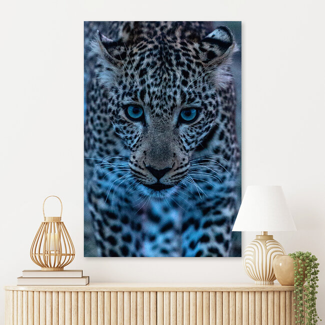 Sweet Living Leinwand Bild Leopard