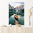 Sweet Living Leinwand Bild Bergsee