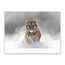 Sweet Living Leinwand Bild Laufender Tiger