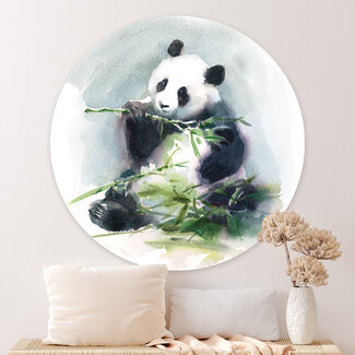 Sweet Living Runde Bilder Essender Panda